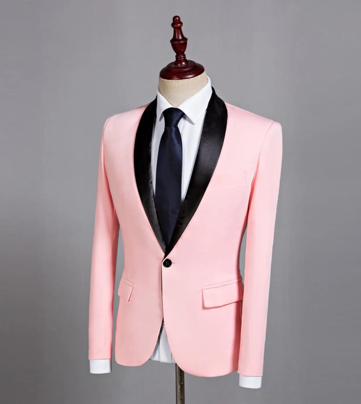 Plyesxale Blazer rosa slim fit da uomo Blazer da uomo di lusso Giacca da abito casual Prom Stage Party Wedding Blazer Abbigliame