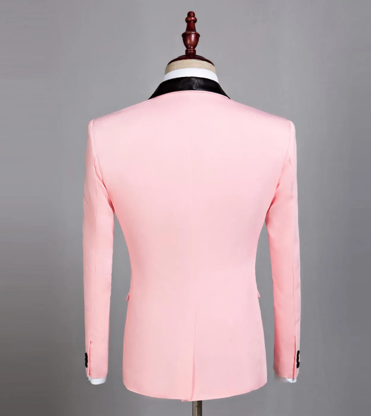 Plyesxale Blazer rosa slim fit da uomo Blazer da uomo di lusso Giacca da abito casual Prom Stage Party Wedding Blazer Abbigliame