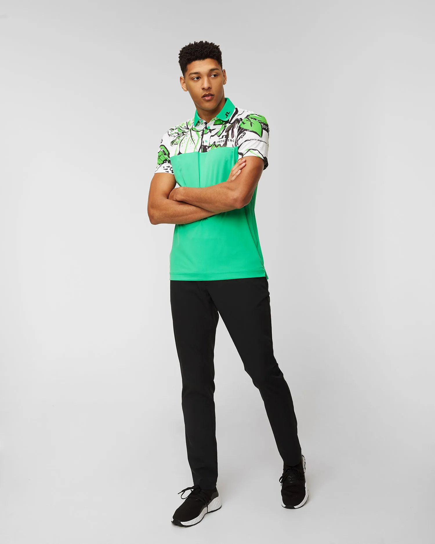 Polo J.Lindeberg Jeff GMJT08549-white