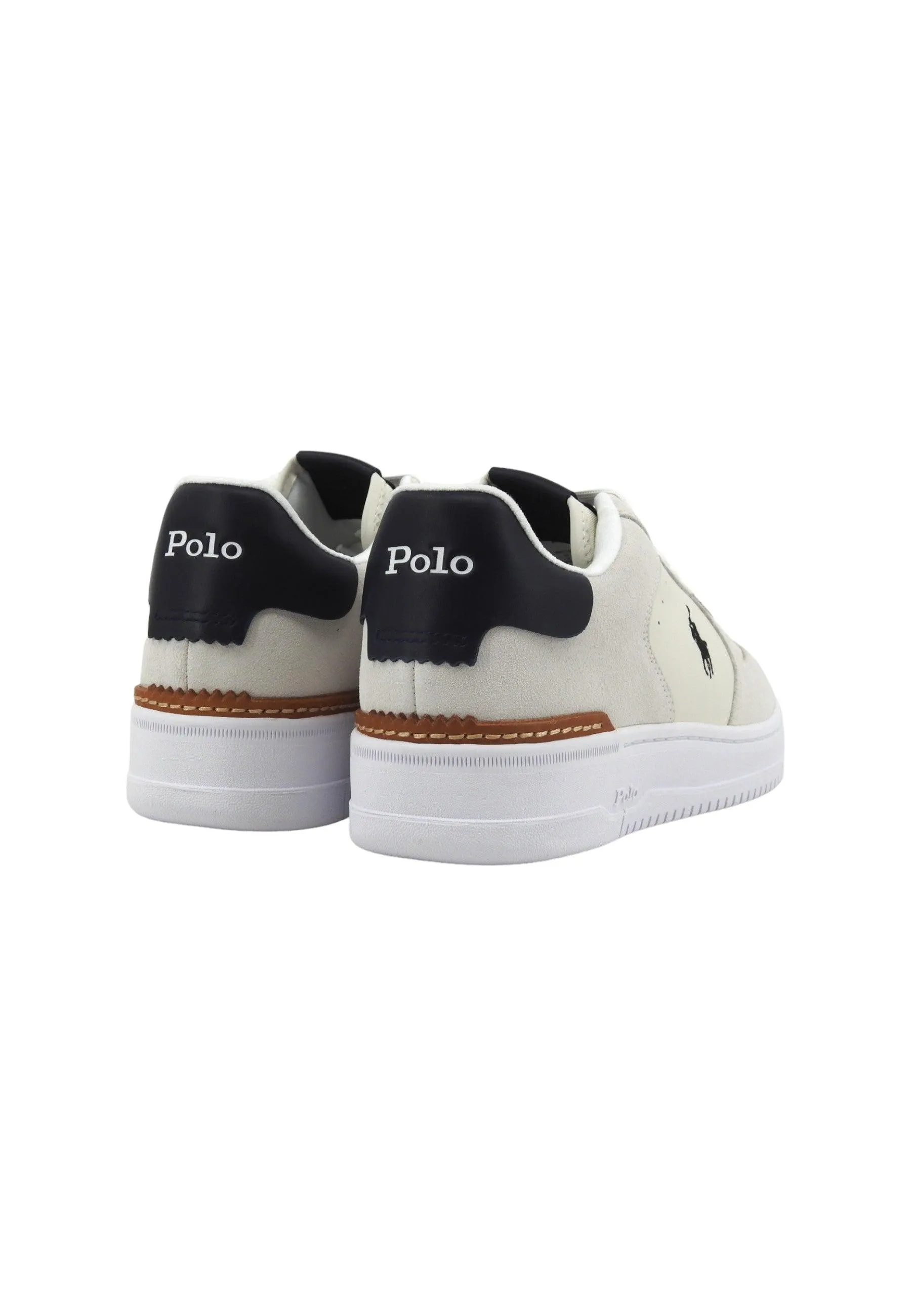 POLO RALPH LAUREN Sneaker Uomo Bianco Multi 809923935001