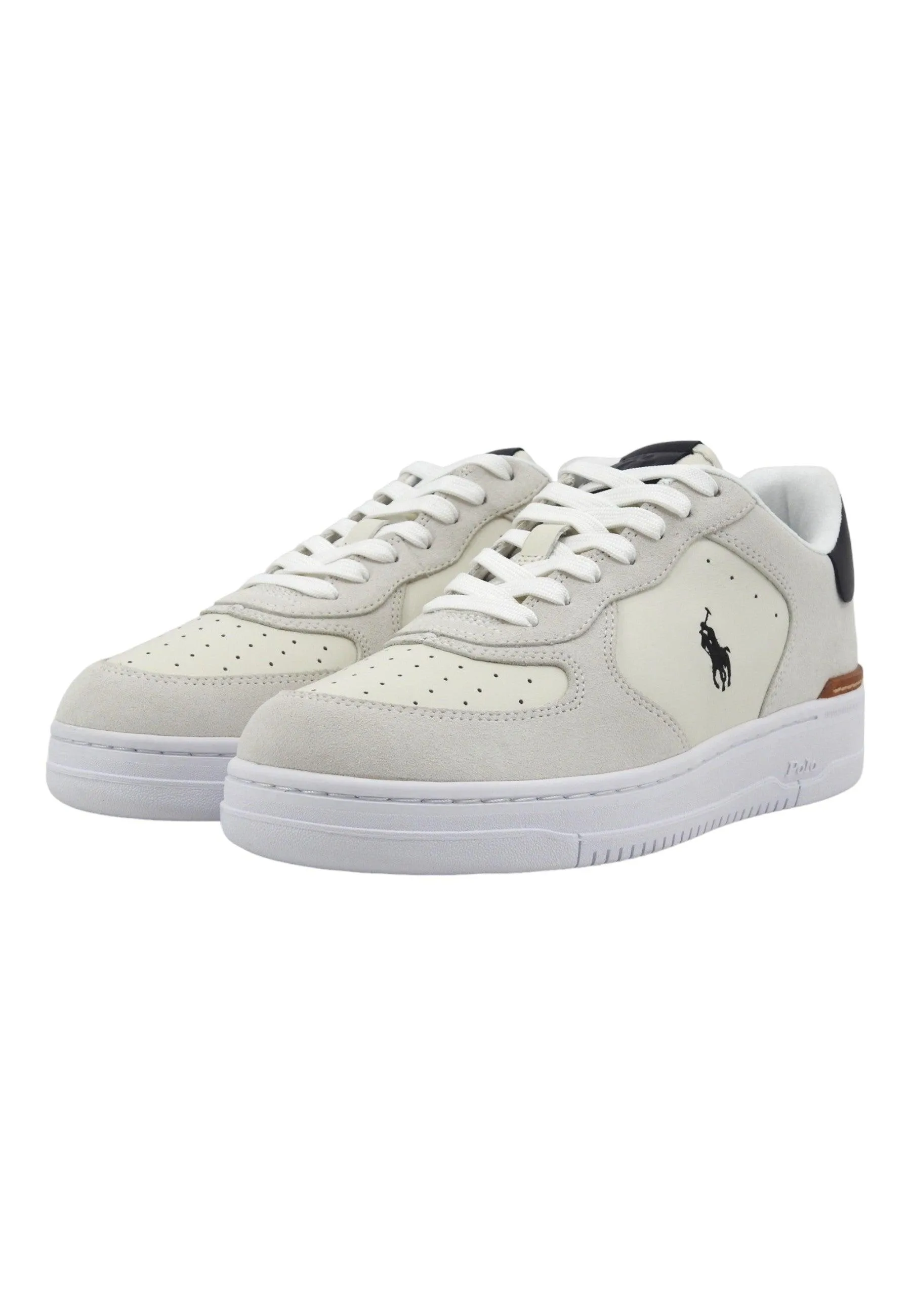 POLO RALPH LAUREN Sneaker Uomo Bianco Multi 809923935001