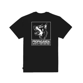 Propaganda short sleeve t-shirt Risk 792-01 black