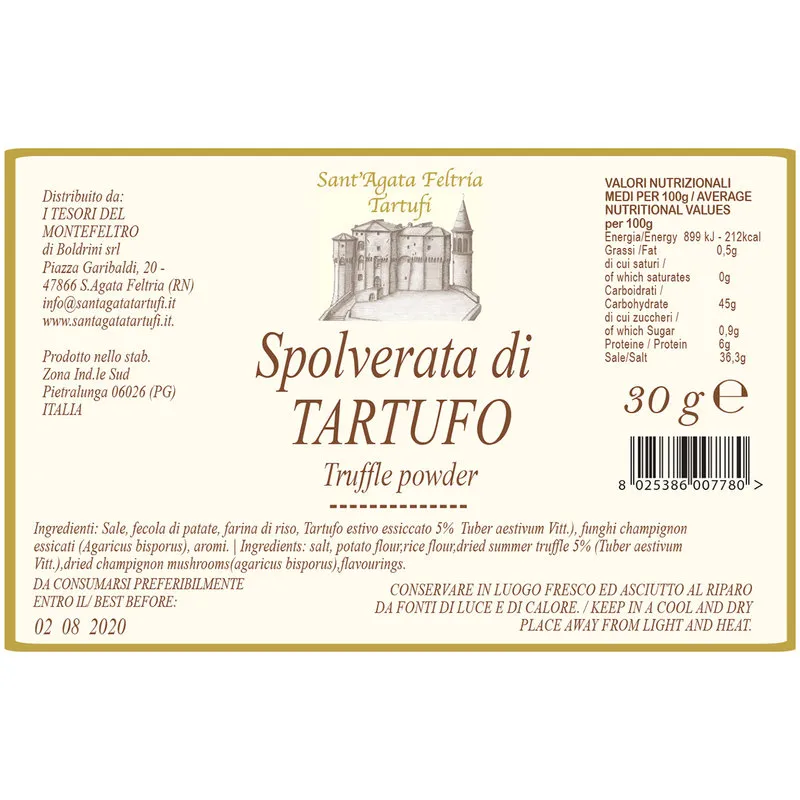 Sant'Agata Feltria Tartufi Box Degustazione 