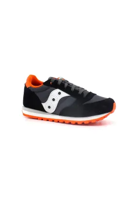 SAUCONY Jazz Original Sneaker Bambino Black Grey Orange SK265128