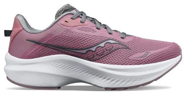 Scarpe da corsa da donna Saucony Axon 3 Rosa Grigio