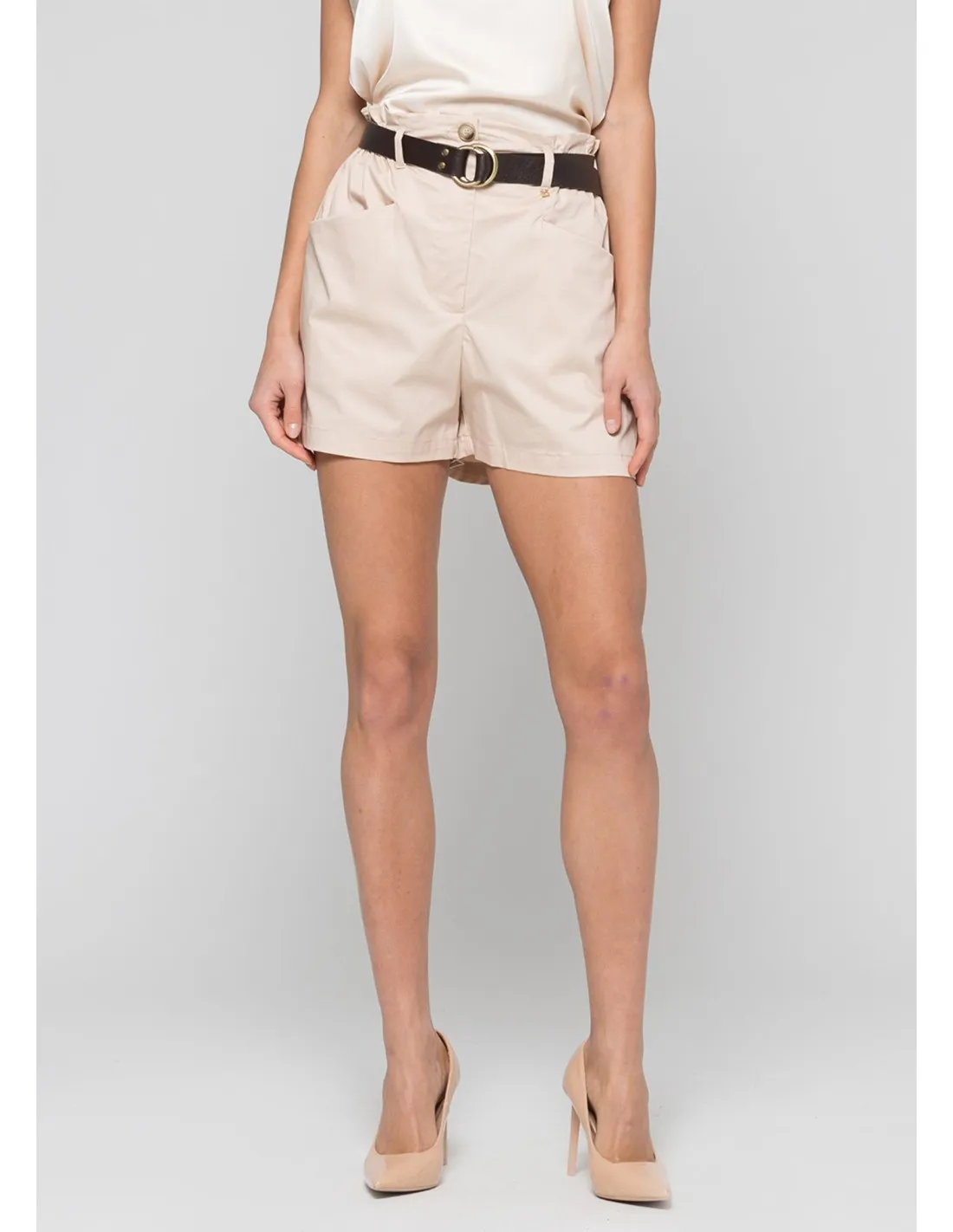 Short beige donna Pili Kocca