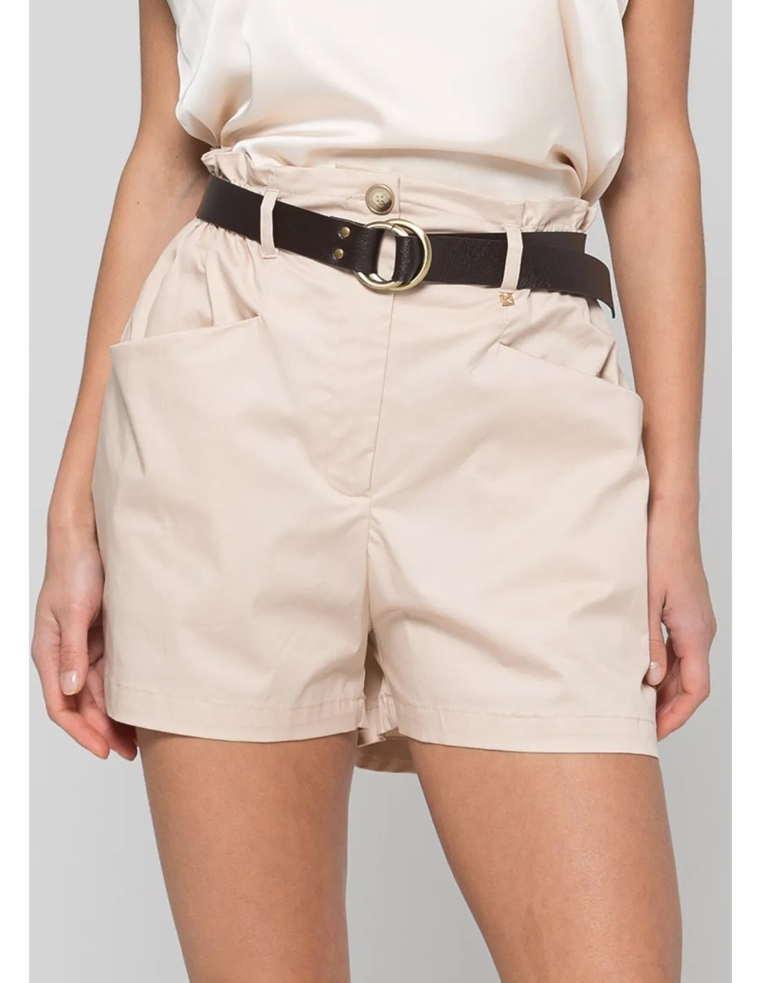 Short beige donna Pili Kocca