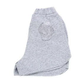 Shorts Felpa Grigio Bambina Teen