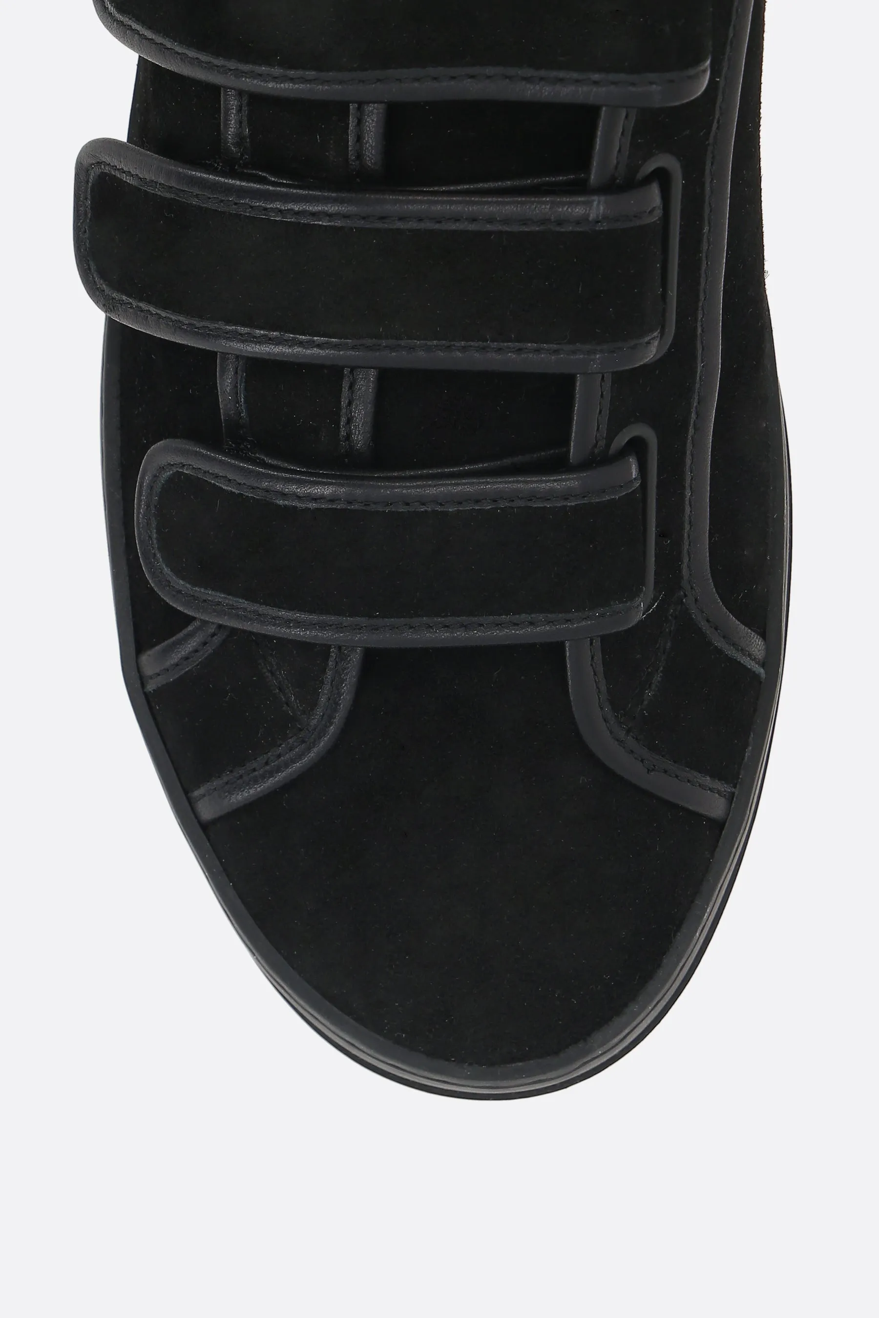  sneaker John Velcro in suede  