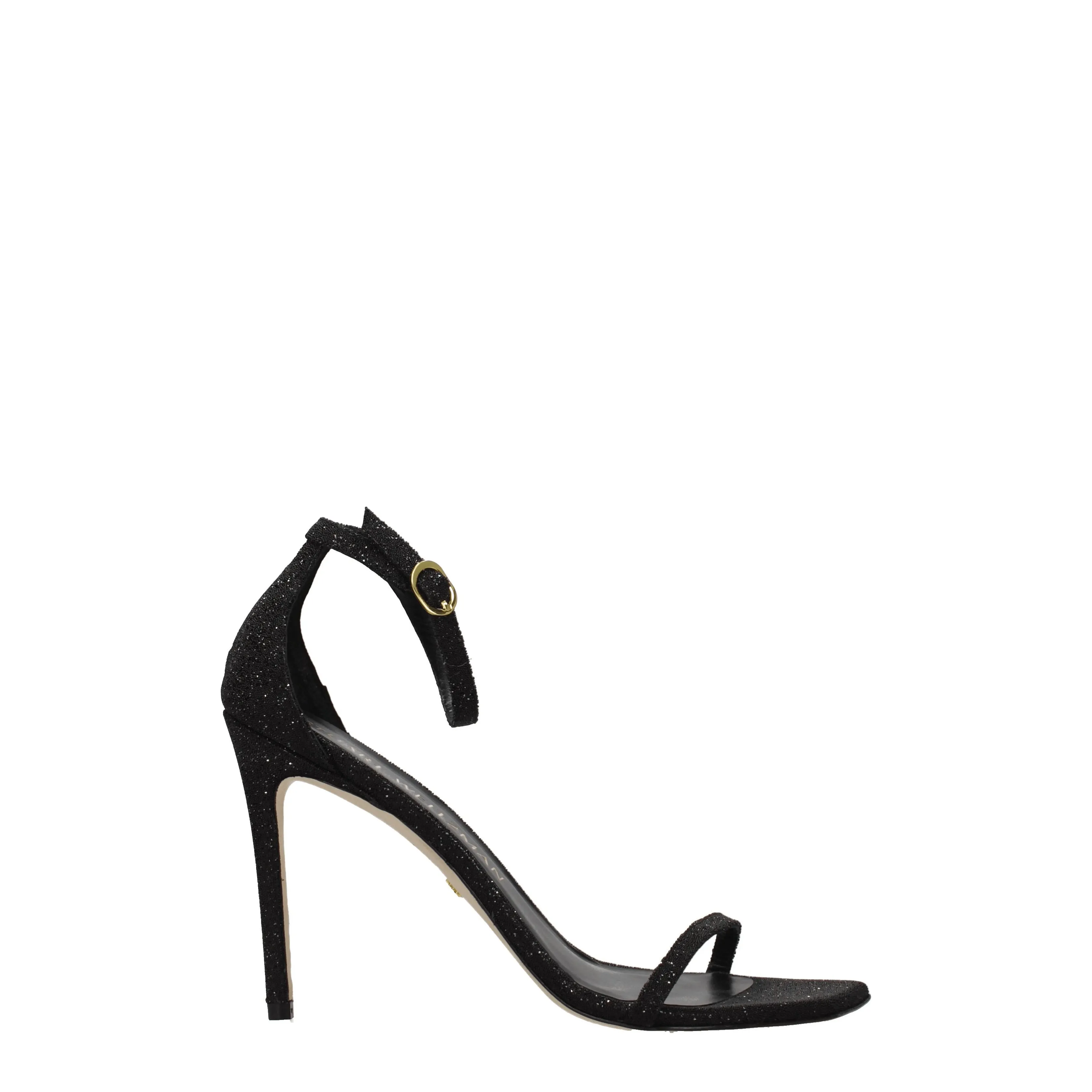 Stuart Weitzman Sandali Donna Cristallo Nero