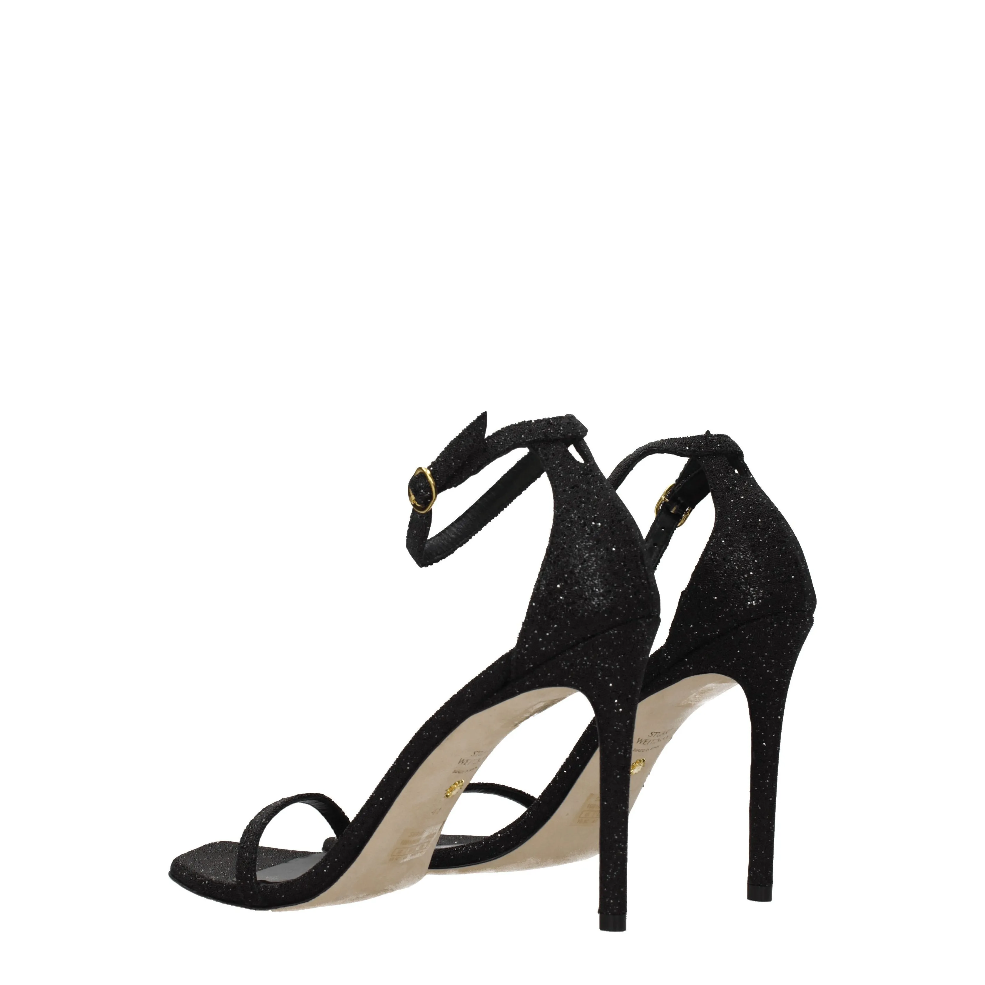 Stuart Weitzman Sandali Donna Cristallo Nero