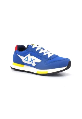 SUN68 Niki Solid Sneaker Bambino Royal Blu Z33321T