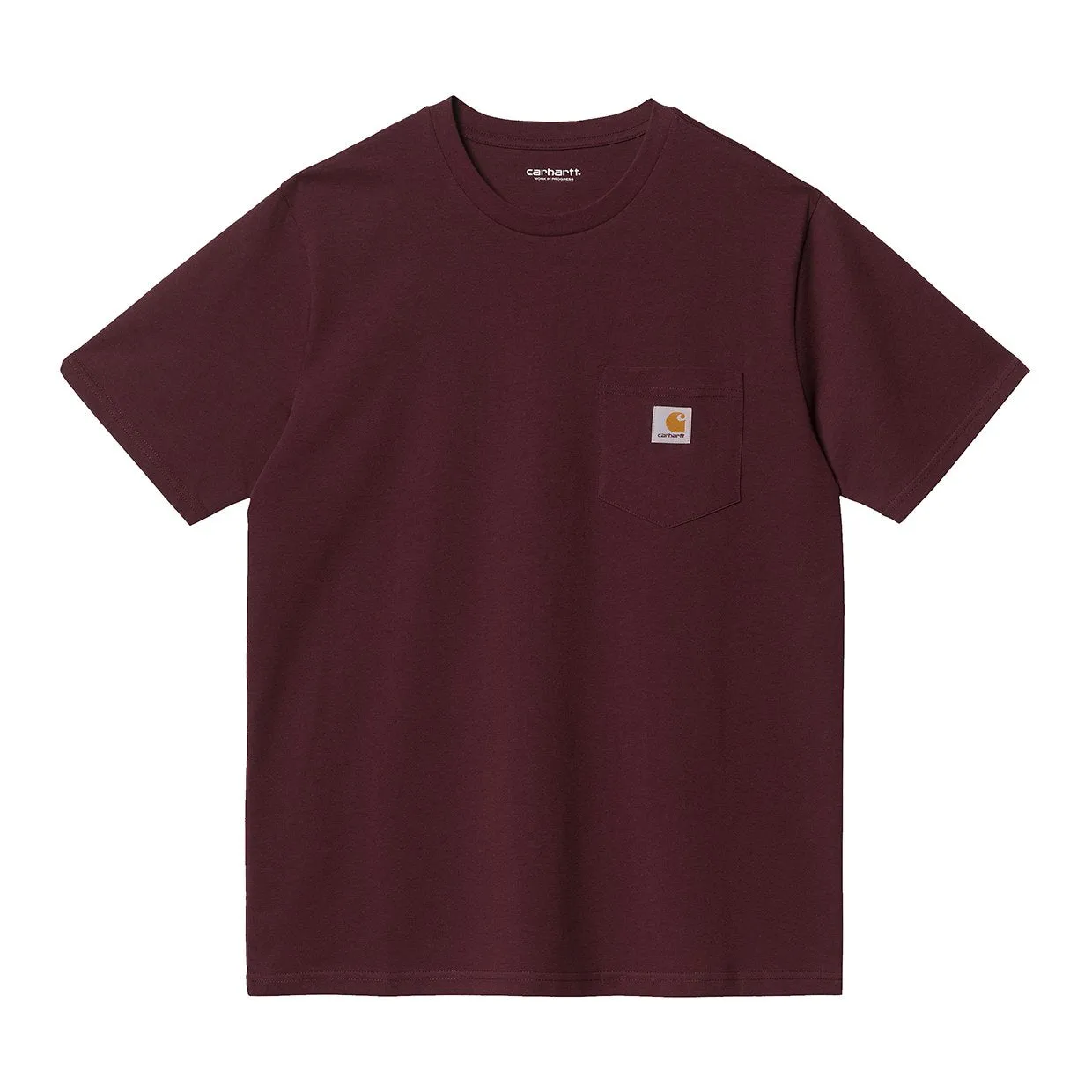 T-shirt Carhartt WIP  S/S Pocket Bordeaux