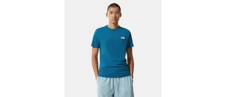 T-shirt The North Face Simple Dome Tee NF0A 2TX5 M191 Azzurro