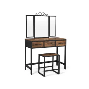 Tavolo da Trucco con Sgabello