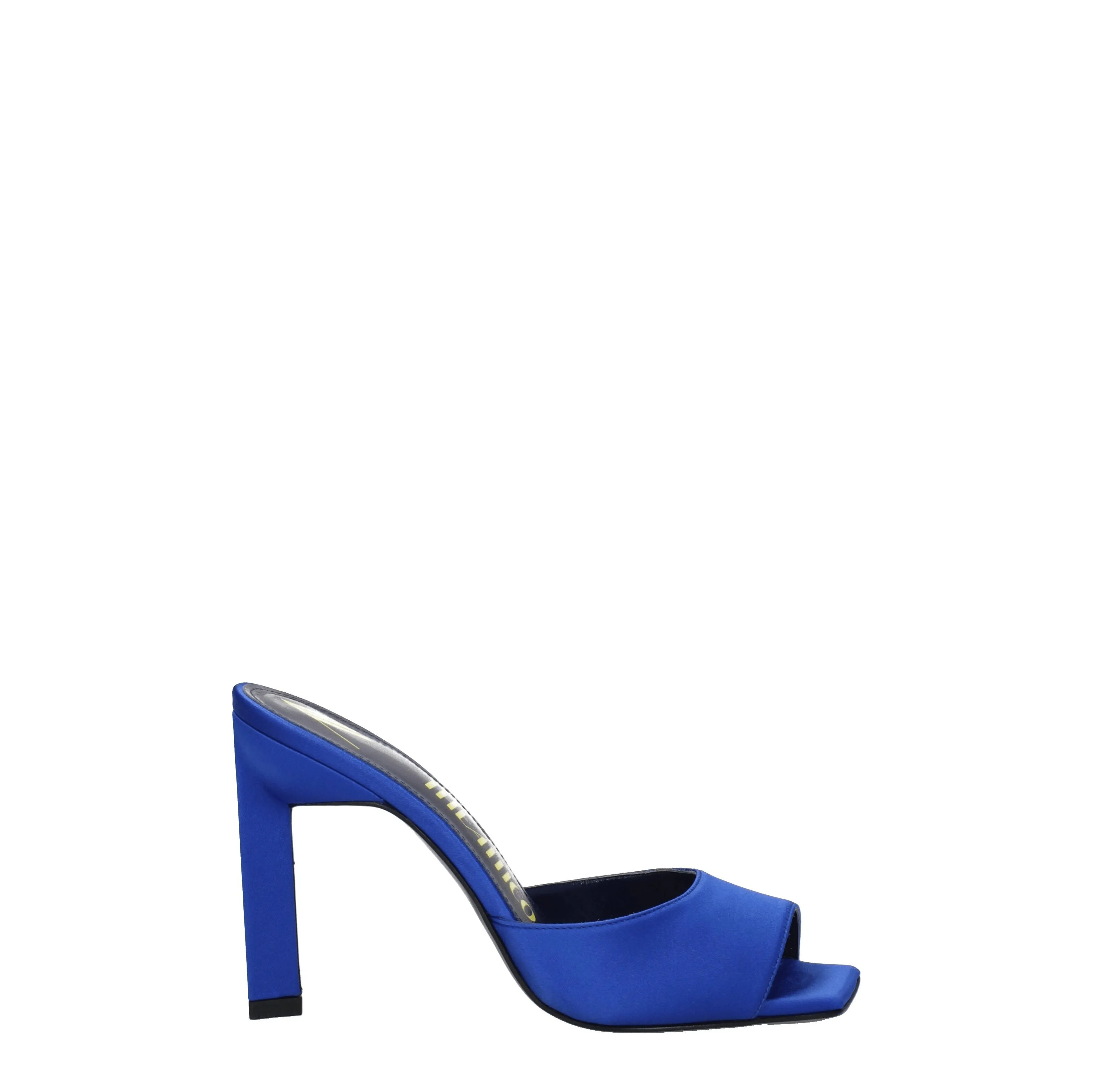 The Attico Sandali Kaia Donna Raso Blu/Cobalto