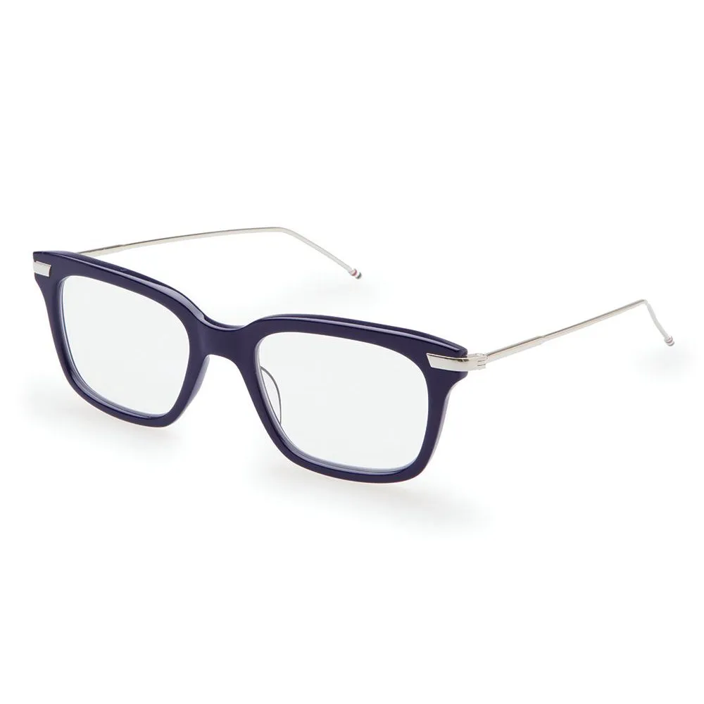 Thom Browne - Occhiali da Vista Blu Scuro e Argento - Thom Browne Eyewear