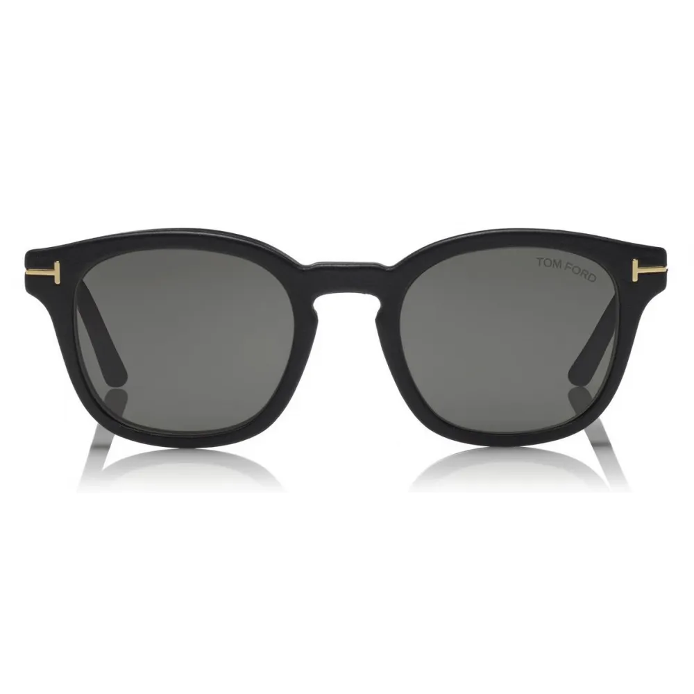 Tom Ford - Blue Block Optical Glasses - Occhiali Rotondi - Nero Opaco - FT5532-B - Occhiali da Vista - Tom Ford Eyewear