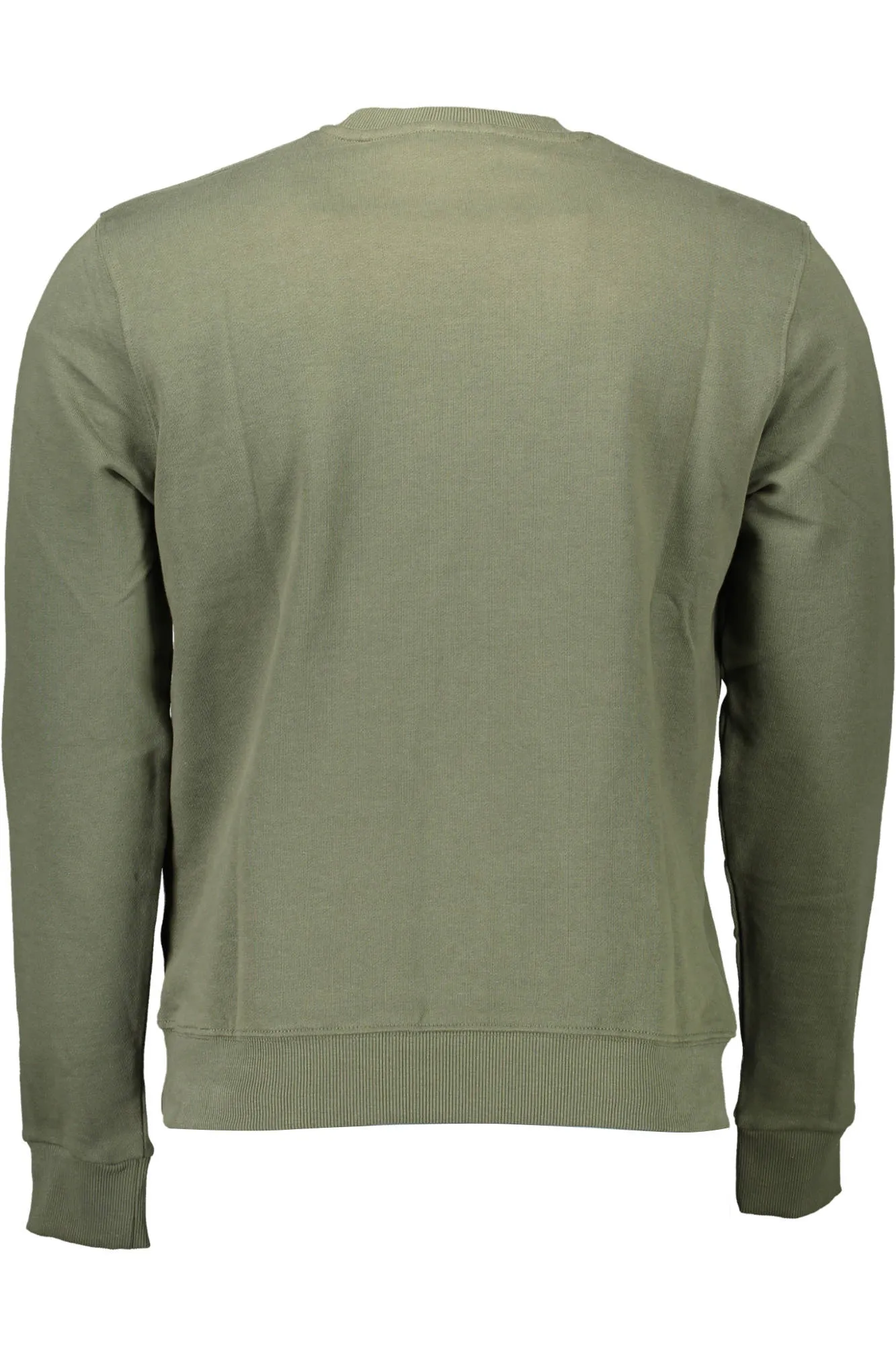 U.S. POLO FELPA SENZA ZIP UOMO VERDE